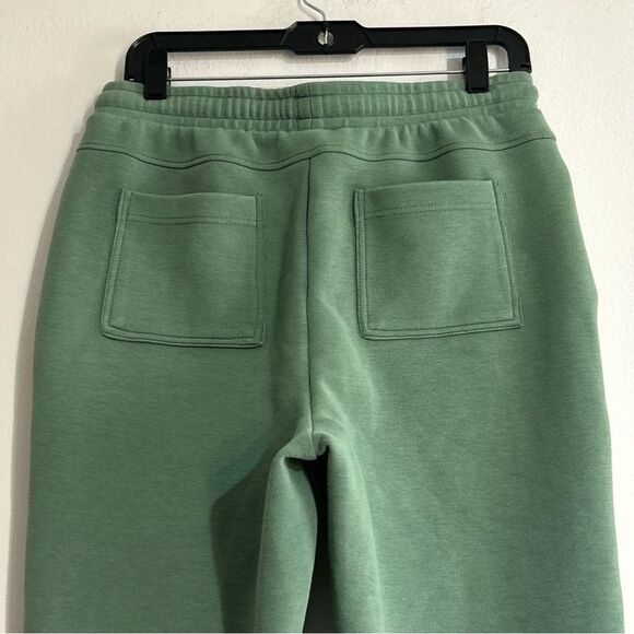 Anthropologie Saturday Sunday Dylan Cropped Joggers Sage Green Size Medium - Picture 7 of 11